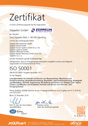 ISO 50001 Zeppelin
