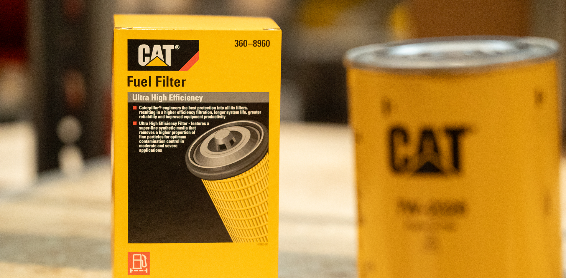 Filter till Cat-motor