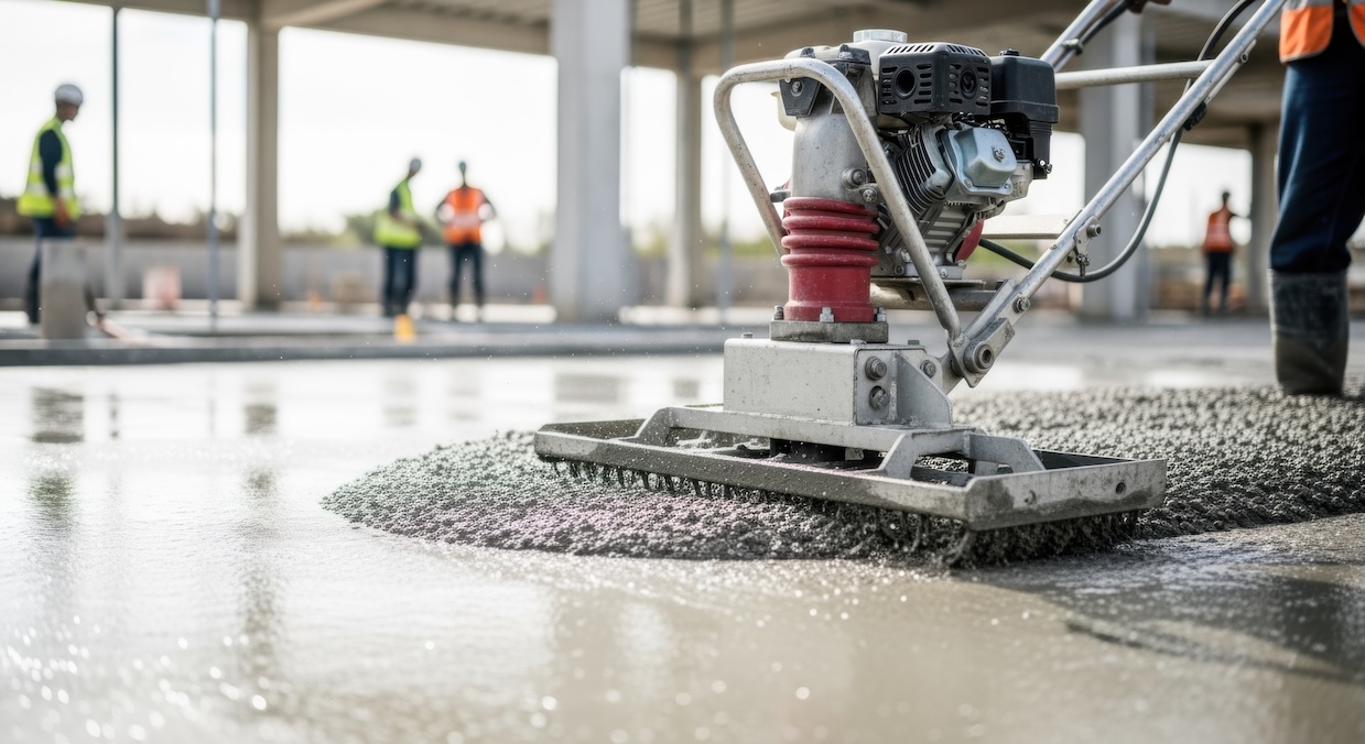 Betongsloda för uthyrning