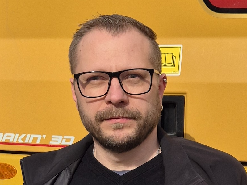 Niklas Andersson Fältservicechef Zeppelin Borlänge